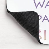 Irish Water Spanel Furever Mousepad (Ecke)