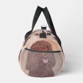Irish Water Spanel IWS Malerei Original Hunde Kuns Duffle Bag (Rechts)