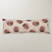 Irish Water Spanel IWS Malerei Original Hunde Kuns Seitenschläferkissen (Rückseite)