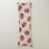 Irish Water Spanel IWS Malerei Original Hunde Kuns Seitenschläferkissen (Vorderseite Vertikal)