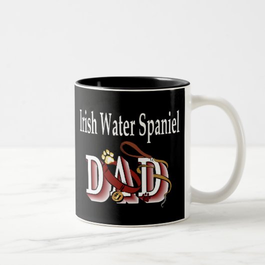 Irish Water Spanel Vater Tasse (Rechts)