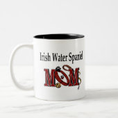 Irish Water Spaniel Mama Tasse (Links)