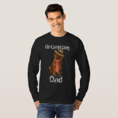 Irish Water Spaniel Vater T-Shirt (Vorne ganz)