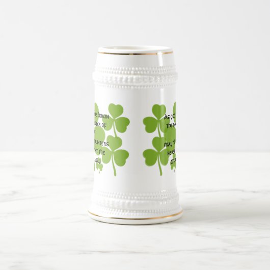 Irish Wedding Blessing - Bierglas (Mittel)