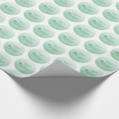 Irish Wedding Glückwunsch Segen Geschenkpapier (Ecke)