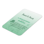 Irish Wedding Glückwunsch Segen Magnet (Linke Seite)