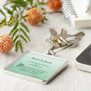 Irish Wedding Glückwunsch Segen Schlüsselanhänger