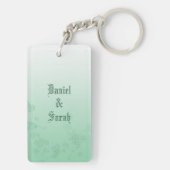 Irish Wedding Glückwunsch Segen Schlüsselanhänger (Rückseite)