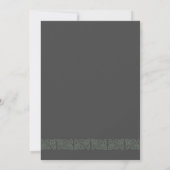 Irish Wedding Invite, 3981 Einladung (Rückseite)