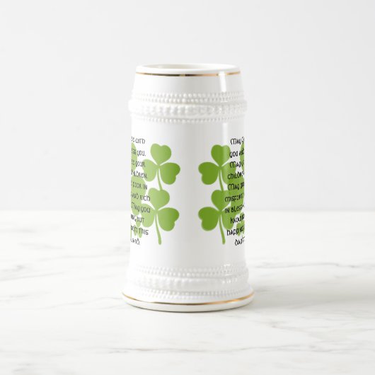 Irish Wedding Sessing - Maßgeschneidert Bierglas (Mittel)