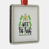 Irish Wee Bit Irish Ornament Aus Metall (Rechts)