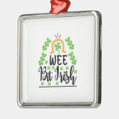 Irish Wee Bit Irish Ornament Aus Metall (Links)
