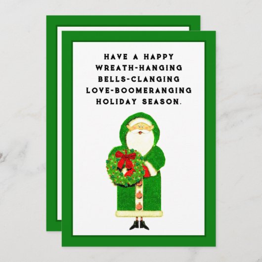 Irish Weihnachten (Vorne/Hinten)