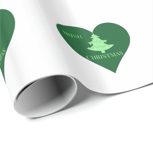 Irish Weihnachten Geschenkpapier (Rolleneckpunkt)