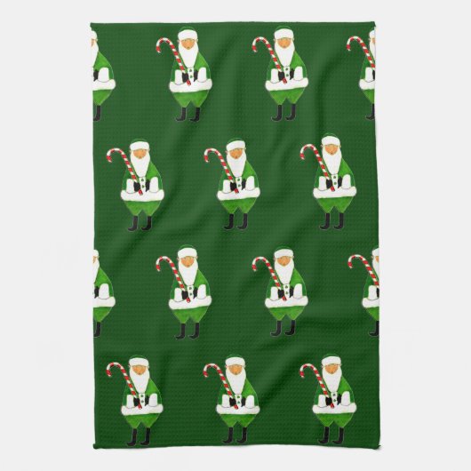 Irish Weihnachten Geschirrtuch (Vertikal)