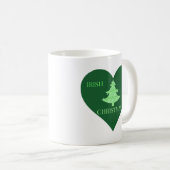 Irish Weihnachten Kaffeetasse (VorderseiteRechts)