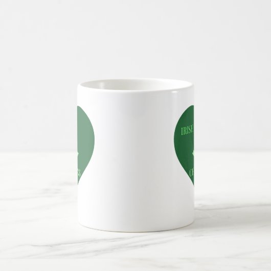 Irish Weihnachten Kaffeetasse (Mittel)