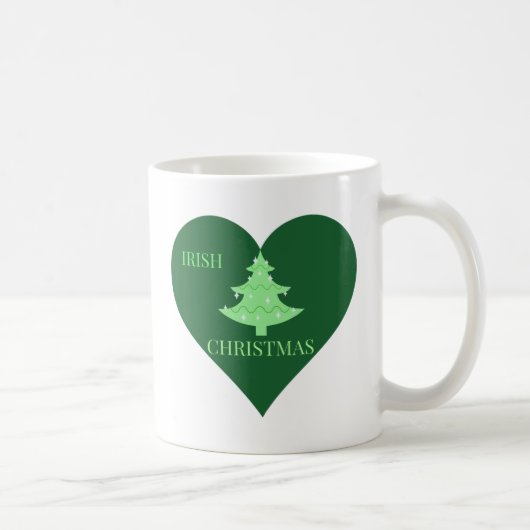 Irish Weihnachten Kaffeetasse (Rechts)