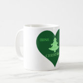 Irish Weihnachten Kaffeetasse (Vorderseite Links)