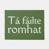 Irish Welcome Gruß Fußmatte (Vorderseite)