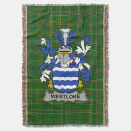 Irish Westloke oder Westlock Coat of Arms Family C Decke
