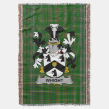 Irish Whight Coat of Arms Familienwappen Irland