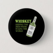 IRISH WHISKEY BUTTON (Vorderseite)