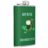 Irish Whiskey Is Here Vinyl Wrapped Flask Flachmann (Rechts)