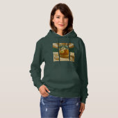 Irish Whiskey Tumbler Shamrock Ice "Sláinte!" Hoodie (Vorne ganz)