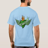 Irish Winged Heart Jackets T-Shirt (Rückseite)