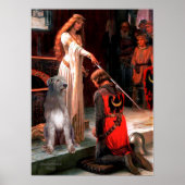 Irish Wolfhound 1 - The Accolade Poster (Vorne)