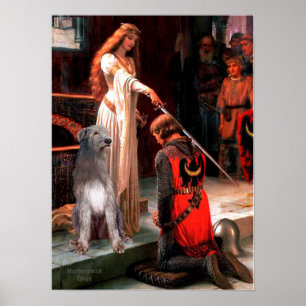 Irish Wolfhound 1 - The Accolade Poster