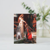 Irish Wolfhound 1 - The Accolade Postkarte (Stehend Vorderseite)