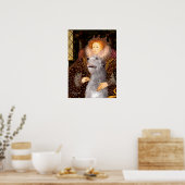 Irish Wolfhound 6 - Queen Poster (Küche)