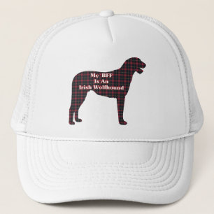 Irish Wolfhound BESTE FREUNDIN Hat Truckerkappe