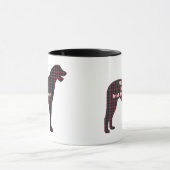 Irish Wolfhound BESTE FREUNDIN Tasse (Zentrum)