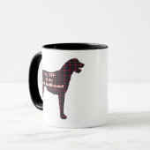 Irish Wolfhound BESTE FREUNDIN Tasse (Vorderseite Links)