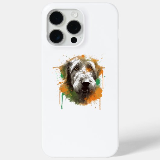Irish Wolfhound Case-Mate iPhone Hülle (Rückseite)