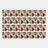 Irish Wolfhound Christmas Geschenkpapier Set (Vorderseite)