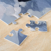 Irish Wolfhound Christmas Red Truck Holiday Gift Puzzle (Seite)