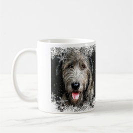 Irish Wolfhound Christmas Tasse