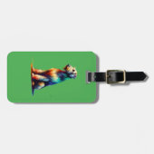 Irish Wolfhound Dog Gepäckanhänger (Vorderseite horizontal)