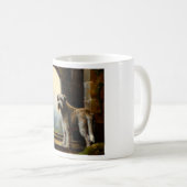 Irish Wolfhound Dog Kaffeetasse (VorderseiteRechts)