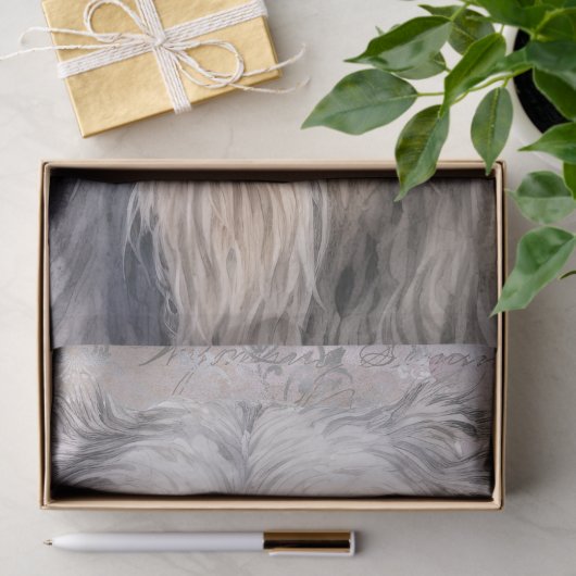 Irish Wolfhound Dog Seidenpapier (Geschenk)