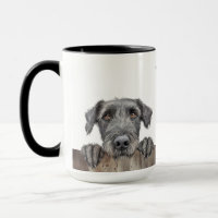 Irish Wolfhound Dog Tasse