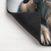 Irish Wolfhound Dream Of Steak Mousepad (Ecke)