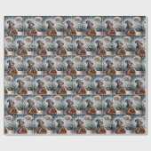 Irish Wolfhound Dreaming of Bones Geschenkpapier (Flach)