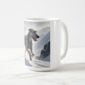 Irish Wolfhound Elegant Breed Coffee Tasse (VorderseiteRechts)