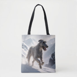Irish Wolfhound Elegante Shoulder Tote Tag Tasche