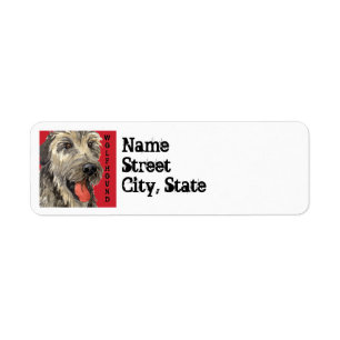 Irish Wolfhound Farbblock